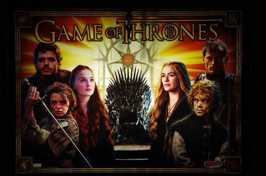 Game of Thrones backglass