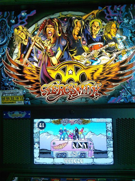 Aerosmith écran LCD